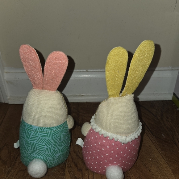 Target Spritz Easter Decor Bunny Rabbits Green Yellow Pink  Mom, Boy, Girl 2015 - Picture 7 of 7